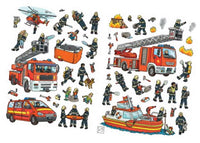 Mes premiers autocollants - Police et pompiers