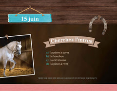 Une année avec Au galop