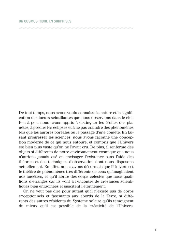 Les exoplanètes et les corps célestes étranges