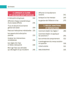 Gérer une classe difficile cycles 2 et 3