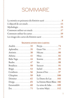 Les Déesses du féminin sacré