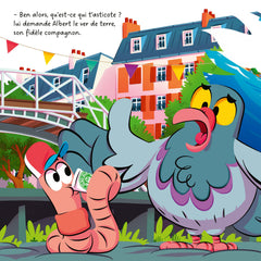 Jean-Raymond le pigeon - Le bec dans l'eau