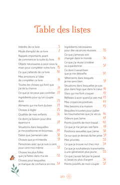 Mon carnet d'autothérapie - 222 listes pour mieux vous connaître, surmonter vos blocages et prendre soin de vous