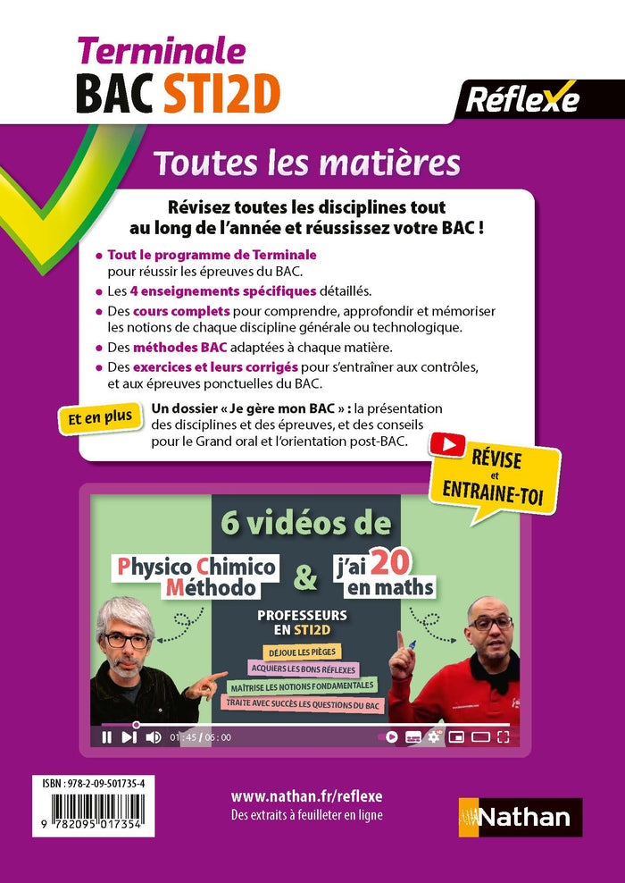 Toutes les matières - Terminale STI2D