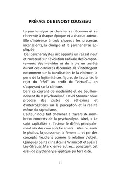 La psychanalyse du capitalisme
