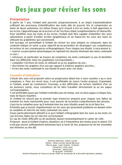 Des jeux pour réviser les sons 7-8 ans