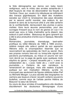 Le Guide des Biographes