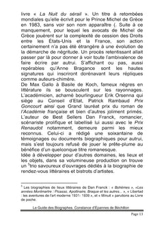 Le Guide des Biographes