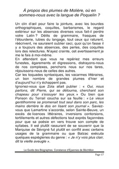 Le Guide des Biographes