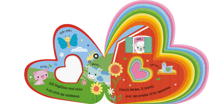 Mes livres feutrine - Joli papillon