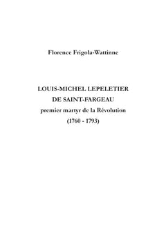 Louis Michel Lepeletier de Saint-Fargeau