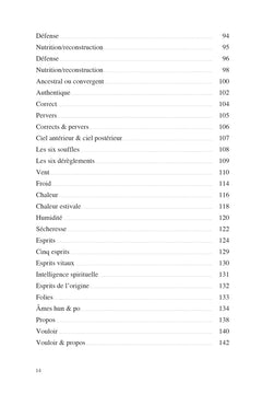 Les 101 notions-clés de la médecine chinoise