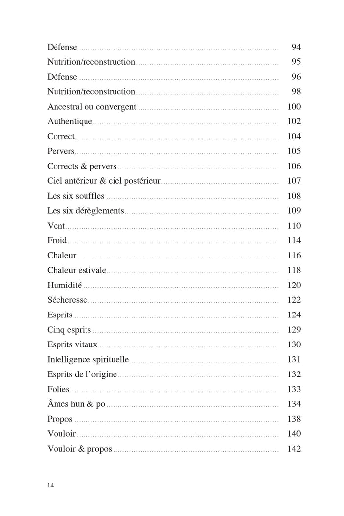 Les 101 notions-clés de la médecine chinoise