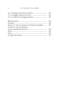 Cette douleur n'est pas la mienne - Comment briser le cercle de la transmission familiale