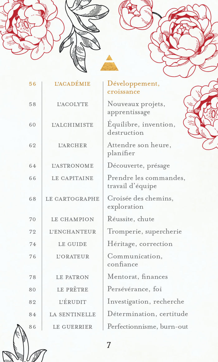 La citadelle - cartes oracle