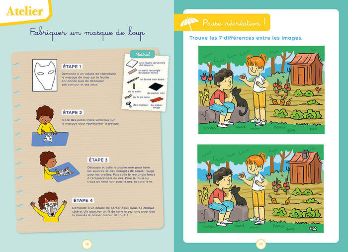 Mes vacances Boscher - De la GS au CP