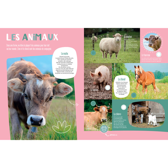 Mon grand livre sonore - La Ferme