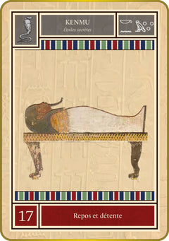 Coffret divination égyptienne