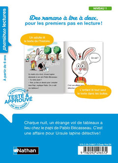 Ursule Lapine, détective au CP : Les tableaux de Pablo