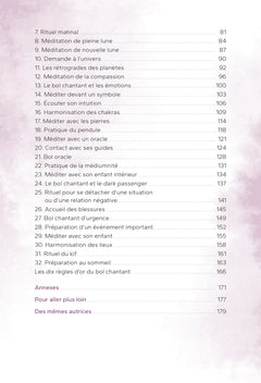 Méditer avec les bols chantants