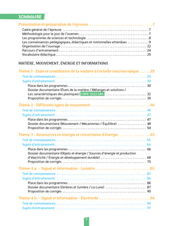Réussir mon CRPE Sciences et technologie épreuve d'admissibilité écrit M2 - 2026 2027