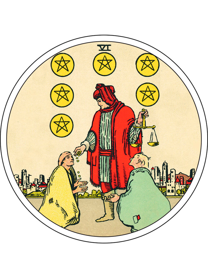 Coffret Tarot original 1909 - Cartes rondes