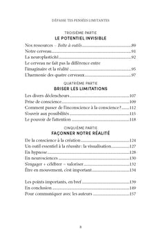 Dépasse tes pensées limitantes