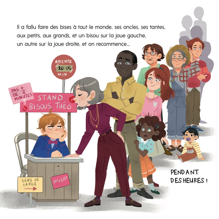 Théodore Poulet en a trop marre des bisous