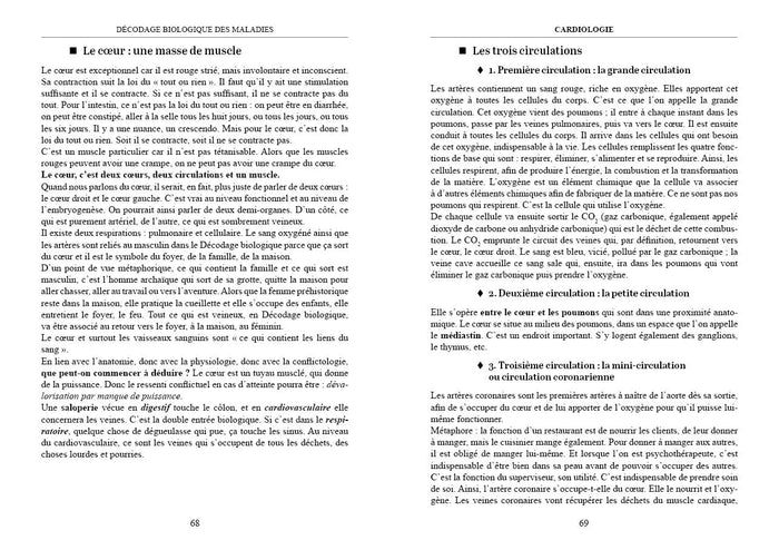 Décodage biologique des maladies