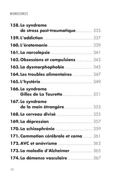 Neurosciences - cerveau, émotions, conscience, mémoire... en 200 concepts clés