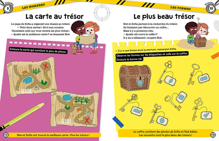 Mes petites enquêtes en vacances