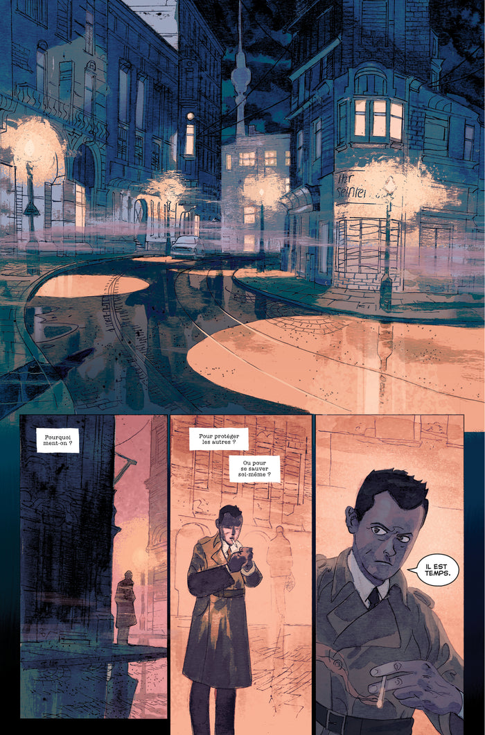 Apparition dans le ciel de Berlin-Est