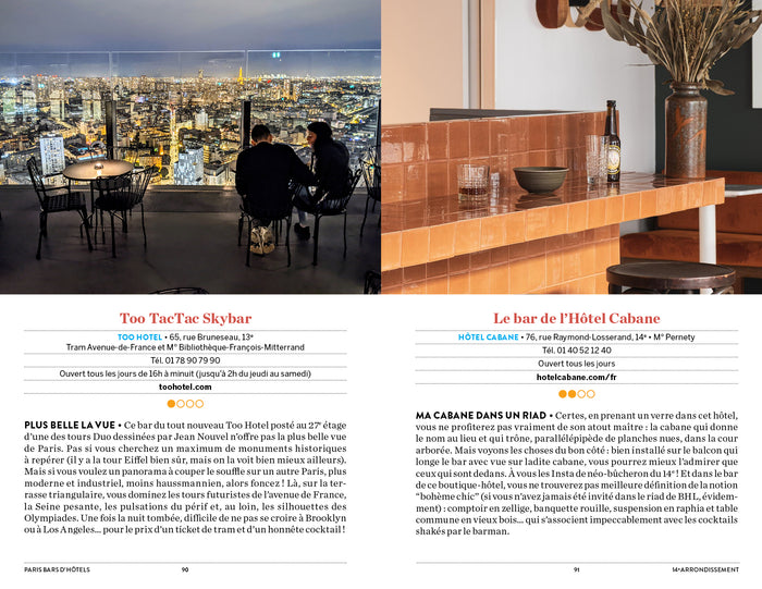 Paris Bars d'hôtels - Luxe, calme et club-sandwich