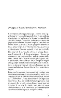 Le constructeur