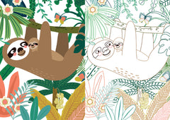 Mon beau cahier de coloriage : jungle