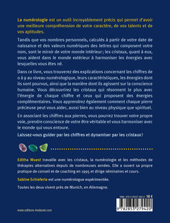 Cristaux & numérologie - Décryptez les nombres et avancez sur votre chemin de vie grâce aux pierres