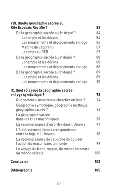 Géographie sacrée en loge maçonnique - Quel rôle ?