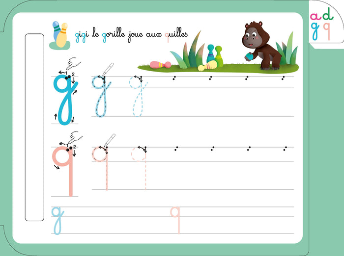 Mes premières lettres minuscules