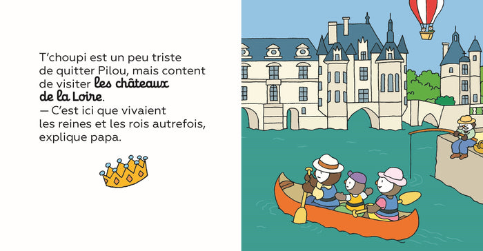 T'choupi visite la France