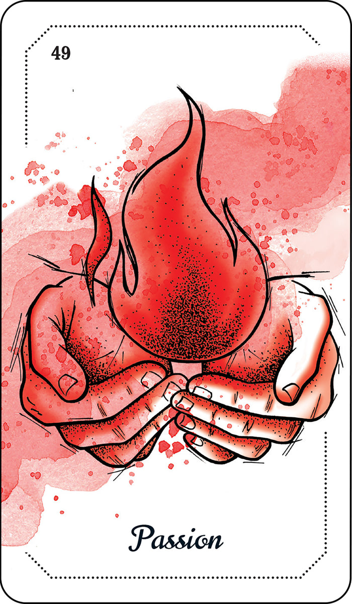 Les sens de l'amour - Cartes oracle