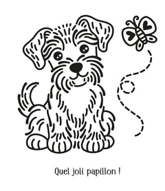 Chiens mignons - Ma première peinture magique - dès 3 ans