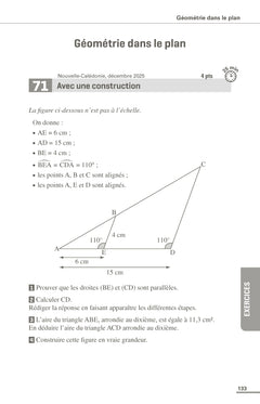 Annales Brevet Maths 2027 - NC