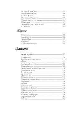 Les mots dits: Poèmes et chansons