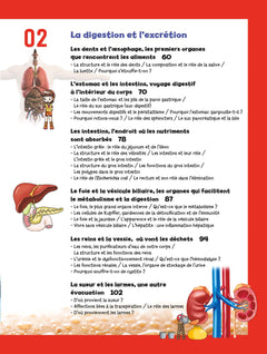 Tout savoir en BD sur Le corps humain