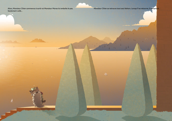 L'évasion de Monsieur chien et monsieur morse