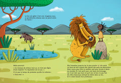 Malia et sa très grande majesté le lion