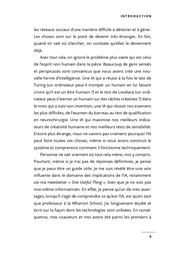 Co-intelligence - Vivre et travailler avec l'IA