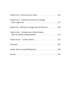 S'affranchir de la honte - Se libérer des émotions toxiques et des comportements destructeurs