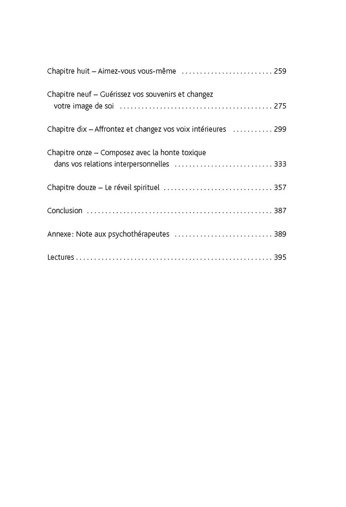 S'affranchir de la honte - Se libérer des émotions toxiques et des comportements destructeurs