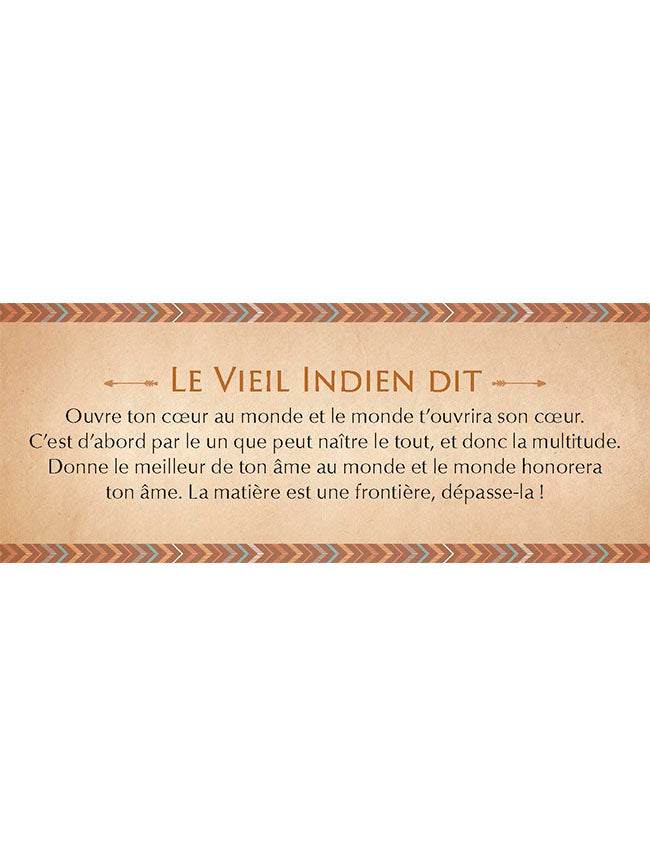 Le petit oracle des sagesses amérindiennes